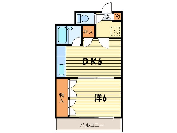 南８西１ビルの物件間取画像